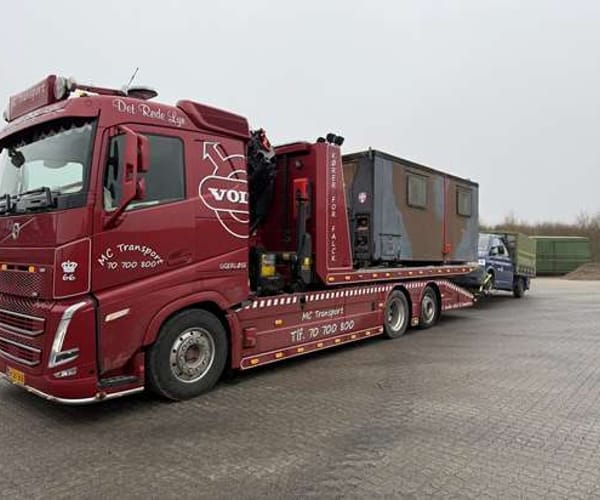 Krantransport (28 tm kran) - Autohjælp Fyn & MC Transport