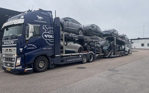 Skiltevogn - Autohjælp Fyn & MC Transport